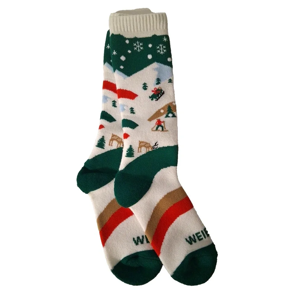 Lot of 2 Pair: Weierya Wool Blend Ski Socks Kids XS Snow Winter
